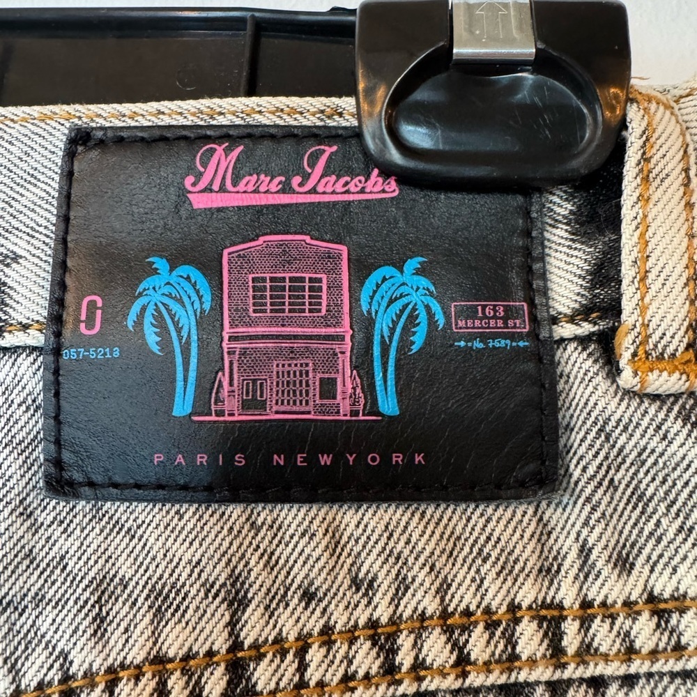 Marc Jacobs Denim Skirt with Patches – Excellent Condition! - Picture 7 of 9